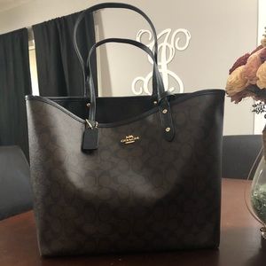 Coach Reversible City Tote